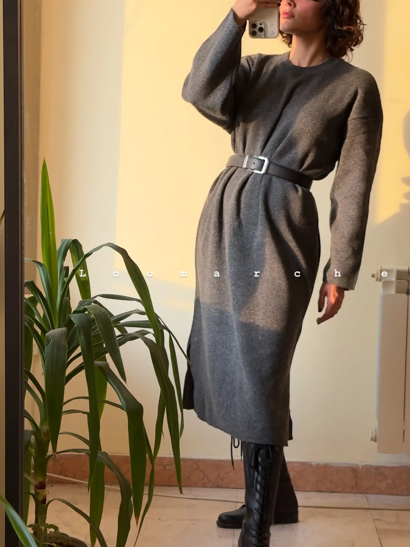 بافت زنانه ماکسی loomarche