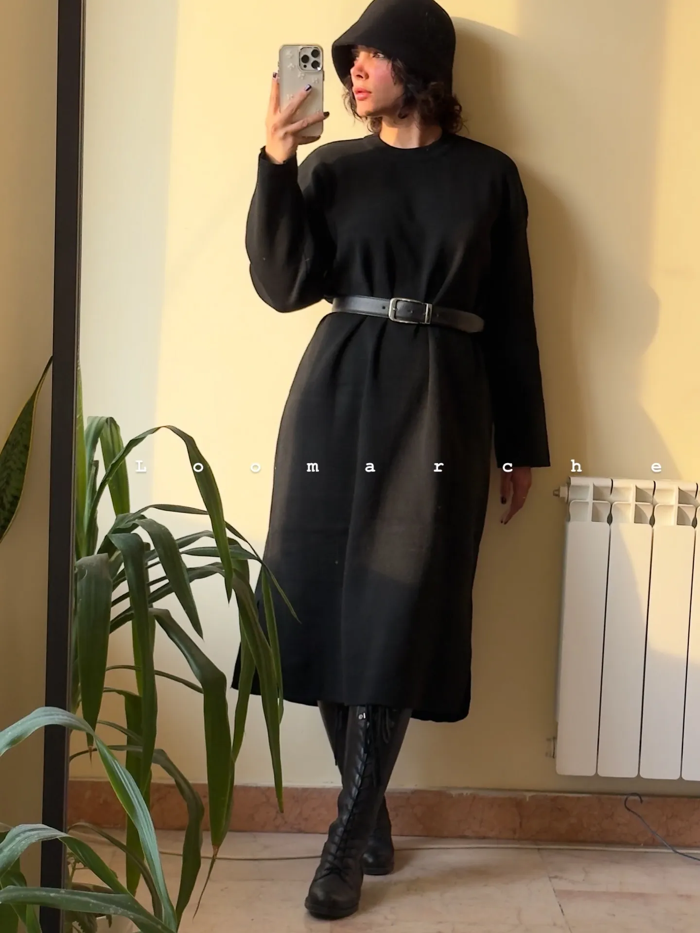 بافت زنانه ماکسی loomarche